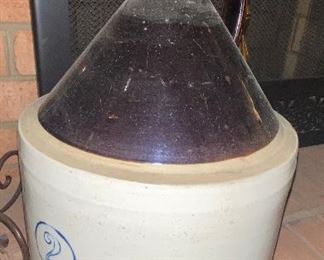 Two Gallon Stoneware Jug