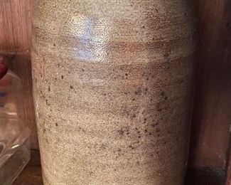 Salt Glaze Pottery Churn