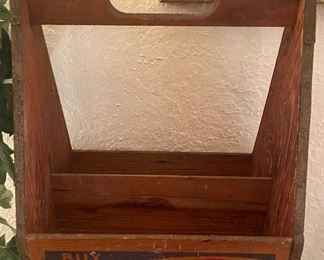 Wooden Pepsi Cola Drink Carrier