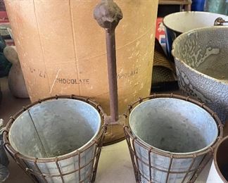 Figural Bird Double Planter