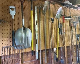 Assorted Yard Tools