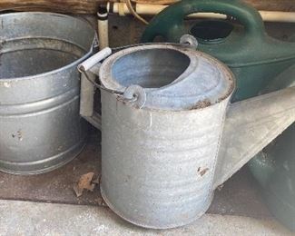 Galvanized Watering Cans