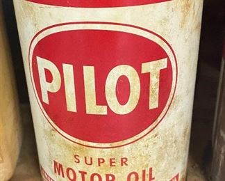 Pilot Motor Oil Can