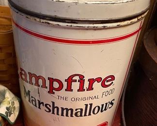 Campfire Marshmallow Tin