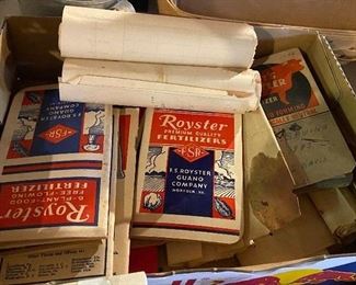 Old Farm Paper Ephemera