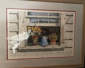 David Doss Signed and Numbered "Reflections" Print