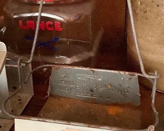 Old 7up Embossed Bottle Carrier