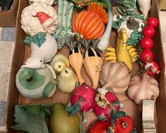 Several Home Grown Enesco Figures