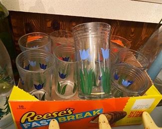 Vintage Kitchen Glasses