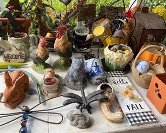 Outdoor Planters and Decor