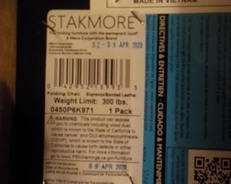 STAKMORE CHAIRS INFO