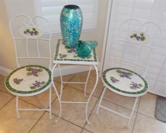 Bistro Set for Indoors or Out