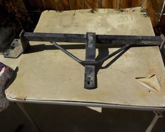 Frame hitch for car of small truck