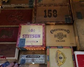 old cigar boxes