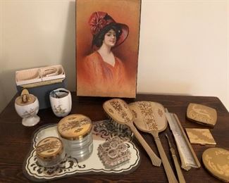 vintage vanity items