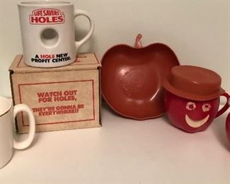 More promotional items, Lifesaver, Apple Jacks etc.