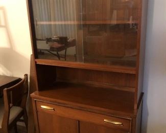 Mid Century  hutch very nice condition