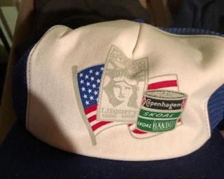 Huge selection of tobacco company promo items to include lighters, matches, belt buckles, money clips, clocks, scarves and more, multiples of many items. 