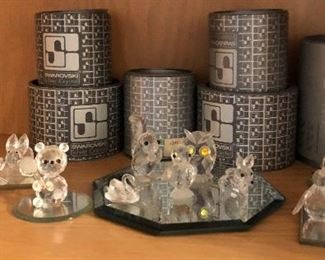 Austrian and Swarovski crystal miniatures