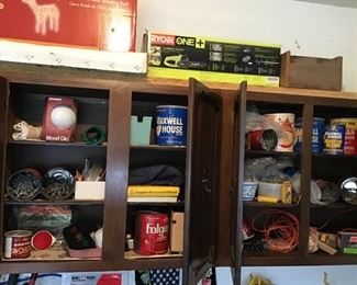 2 Cabinets Full of Hardware and Surprises