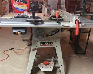 006 Rigid 10 Inch Belt Drive Table Saw