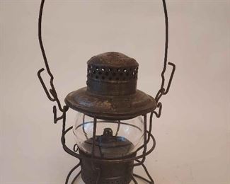 Antique Armspear Mfg Co Kerosene Railway Lantern