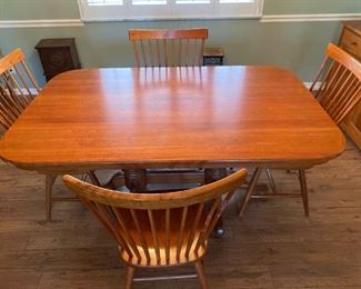 Cherry Dining Table and 4 Chairs