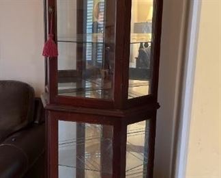 Corner Curio Cabinet
