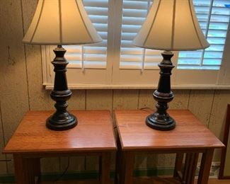 End Tables and Lamps