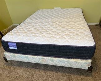 Full Size Sleepys Mattress and Frame