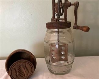 Hazel Atlas Butter Churn