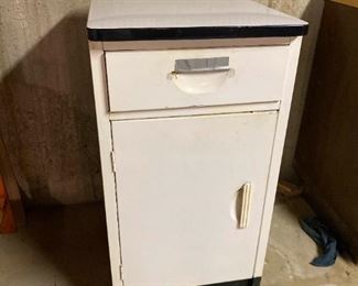 Metal Cabinet with Enamel Top