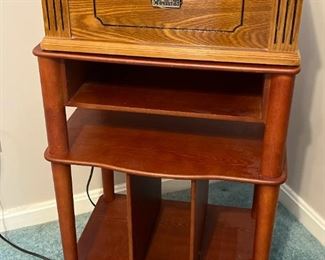 Record Player and Stand