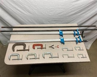 Small and Large Clamps