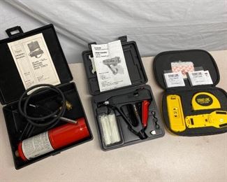 Torch Glue Gun And Strait Line