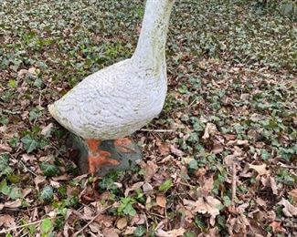 Vintage Concrete Goose