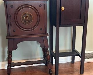 Vintage Humidor Smoking Stands