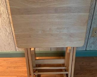 Wood Tray Tables