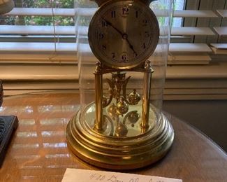 400 day clock with key, directions, regulations 