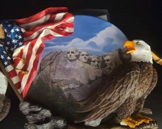 The Hamilton Collection Let Freedom Ring "Reverence" Plate