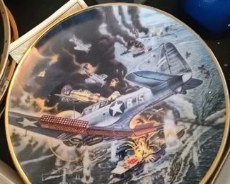 Franklin Mint The Battle of Midway Collector Plate 