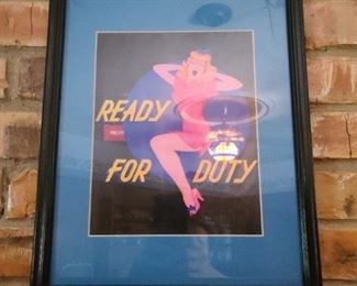 Nose Art Ready For Duty Picture