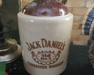 Vintage Jack Daniels Old No. 7  Whiskey,Stoneware Jug