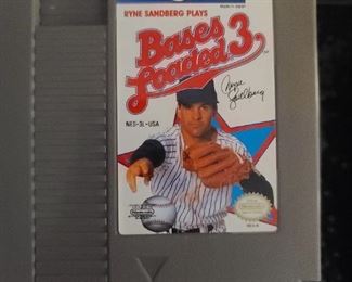 Nintendo NES Ryne Sandberg Plays Bases 3 Loaded