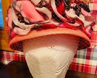 Vintage hat with original bill of sale