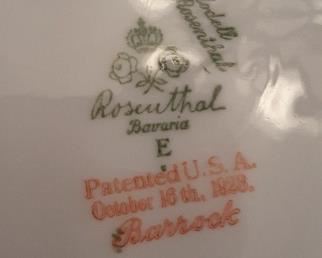 salad luncheon plate label
