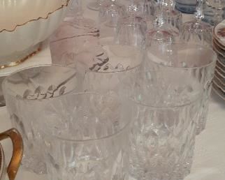 Crystal glassware 