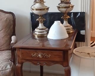 Stiffel Lamps (table sold)