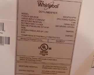 added photo dehumidifier.