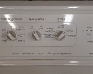 washer detail. 